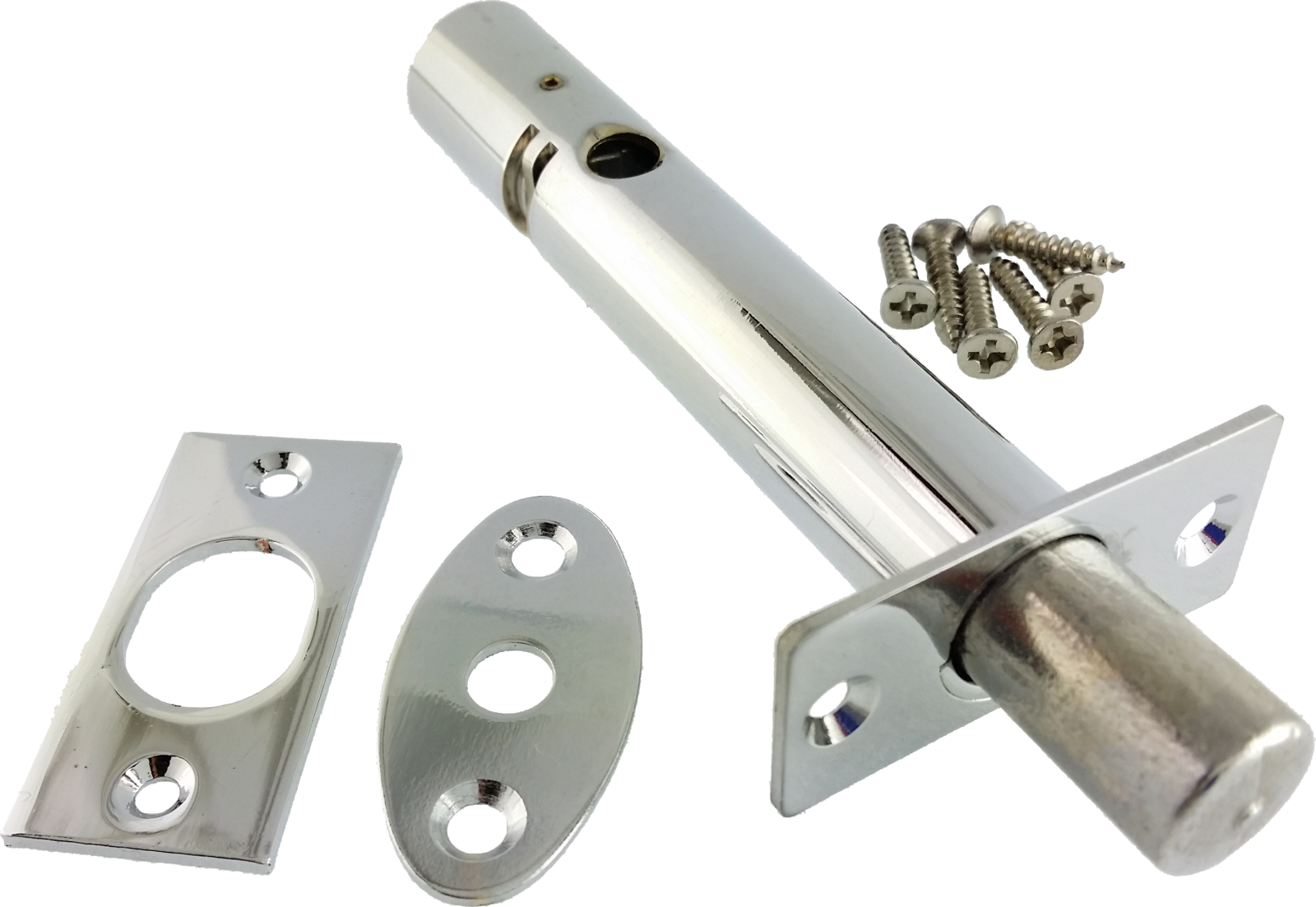 88mm Mortice Rack Bolt Polished Chrome