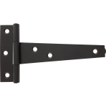 102mm Tee Hinge Black Japanned Light Duty