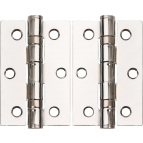 Hawk Privacy Lever On Rose Door Handle Set Polished Chrome