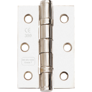 3 Inch Grade 7 Polished Stainless Steel Ball Bearing Fire Door Hinge
