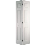 27 x 78 Grained 6-Panel Bi-Fold Door