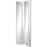 30 x 78 White Primed Pattern 10 Bi-Fold Door