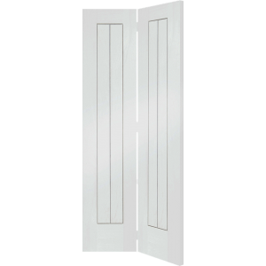 30 x 78 White Primed Suffolk Bi-Fold Door