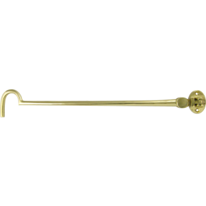 300mm Cabin Hook Polished Brass