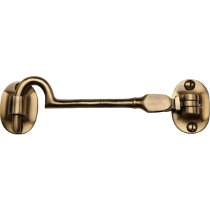 102mm Cabin Hook Antique Brass