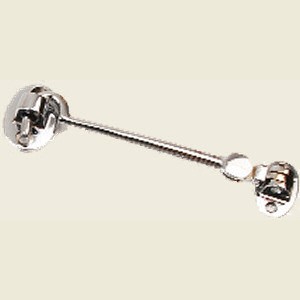 140mm Cabin Hook Polished Chrome