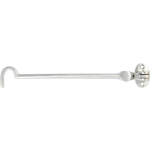 203mm Cabin Hook Satin Chrome