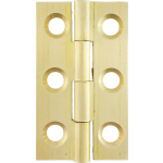  38mm Butt Hinge Natural Brass