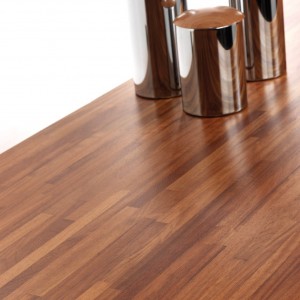 Noss Mayo 32mm Iroko Solid Work Surfaces by Tuscan