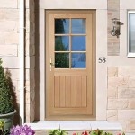 Selby Oak Glazed Six Light Cottage Doors