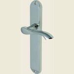 Epsom Algarve Polished Chrome Door Handles