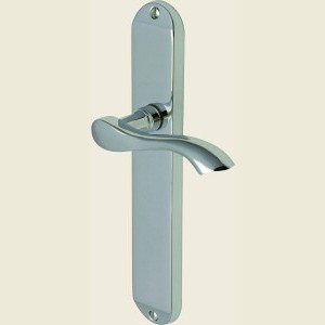 Clifton Algarve Polished Chrome Door Handles