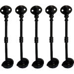 Chertsey Black Antique Cabin Hooks