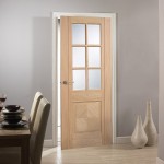 Woburn Barcelona Glazed Oak Doors