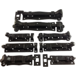 Rainford Black Antique Door Bolts