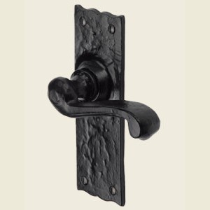 Crewkerne Black Iron Door Handles