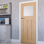 Burnley Cambridge Oak Glazed Doors