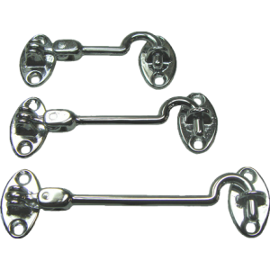 Baston Polished Chrome Cabin Hooks