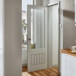 Bristol Glazed Dordogne Primed Doors