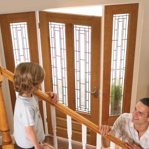 Prestwick External Oak Glazed Doors