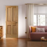 Ashford Flat Four Panel Oak Doors