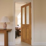 Falmouth Four Panel Pine Two Light Glazed Doors