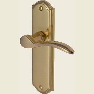 Newport Pagnell Howard Polished Brass Handles