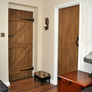  Solid Oak Ledged Braced Doors