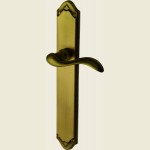 South Woodford Lara Antique Brass Handles