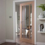 Stevenage Prefinished Lincoln Oak Glazed Doors