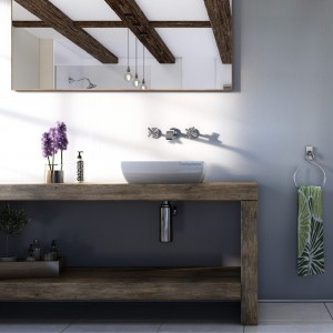 Exeter Showerwall Linea White