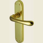 Exeter Luna Polished Brass Handles