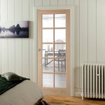  SA Ten Light Glazed White Oak Doors