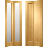 Derby Oak Pattern Ten Bi Fold Doors