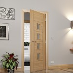 Hatfield Pamplona Oak Glazed Doors