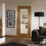 Widnes Prefinished Glazed Pattern Ten Oak Doors