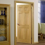 Nuneaton Pre Finished Regency Six Panel Oak Doors