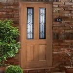 South Woodford Salisbury Oak Glazed Doors