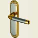 South Benfleet Saturn Jupiter Split Finish Short Plate Handles