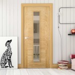 Cheshunt Seville Oak Glazed Doors
