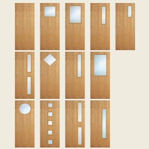 Grantham Superdeluxe White Oak Doors