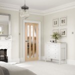 Burnley Utah Oak Three Light Glazed Doors