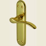 Newport Pagnell Venezia Polished Brass Handles