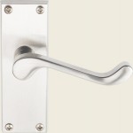 Newton Le Willows Victorian Scroll Satin Nickel Handles