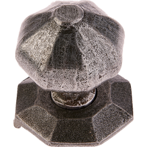 77mm Front Door Centre Knob Pull Antique Pewter