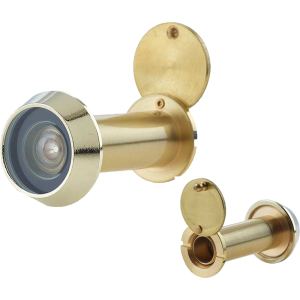 180 Degree Fire Rated Door Viewer Polished Brass