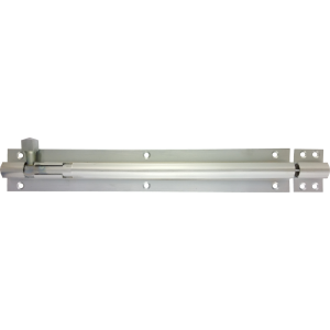 254mm x 38mm Architectural Straight Barrel Bolt Satin Chrome