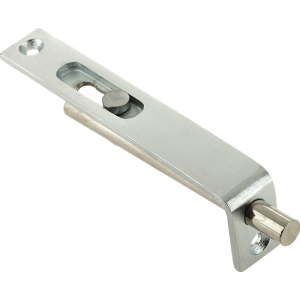 102mm x 16mm Flush Bolt Satin Chrome