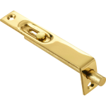 102 x 16 mm Flush Bolt Polished Brass