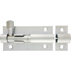  51mm x 25mm Straight Barrel Bolt Satin Chrome